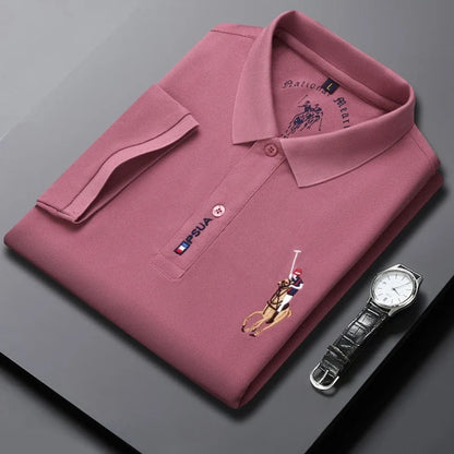 ROSSI ROMA | POLO DI LUSSO CON LOGO