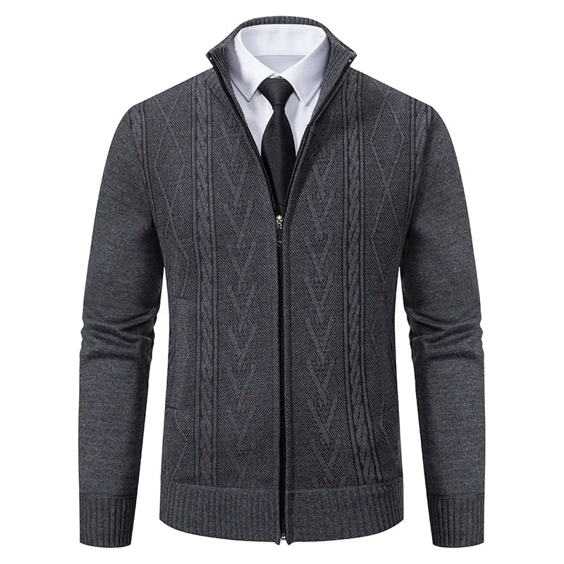 ROSSI ROMA | GILET DA UOMO CON ZIP DI LUSSO