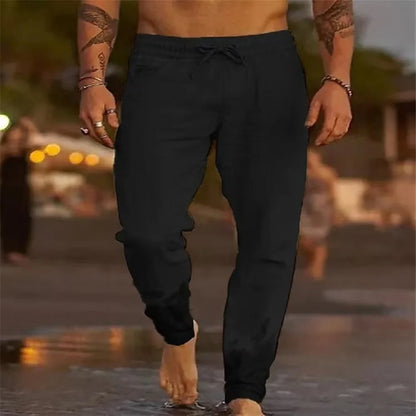 PANTALONI IN LINO EXTRA-VELOCE