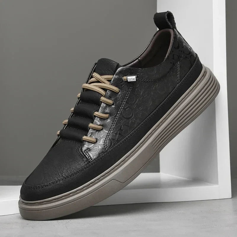 GIULIANO | SCARPE DA GINNASTICA IN PELLE ITALIANA