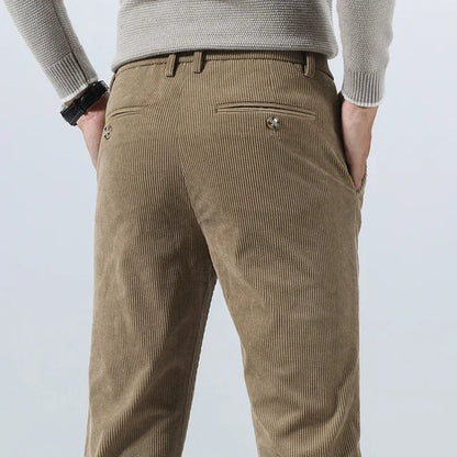 Ettore | Pantaloni in Velluto Elasticizzato