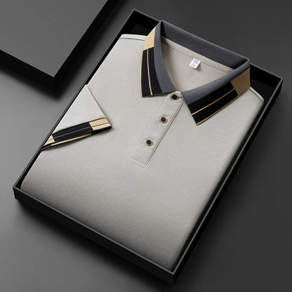 ROSSI ROMA™ | POLO CON FINITURE A CONTRASTO