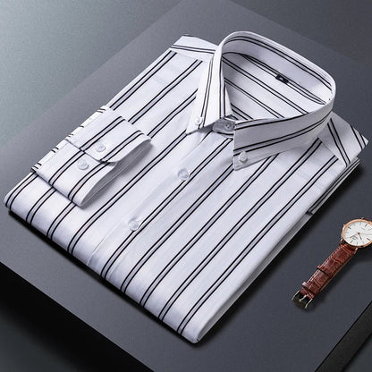 ROSSI ROMA | ELEGANTE CAMICIA A RIGHE DA UOMO