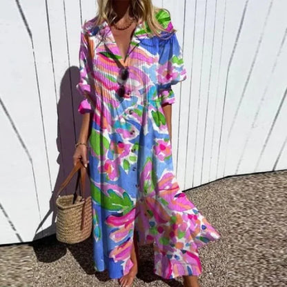 Diara™ | Abito Primaverile Bohemian Luxe