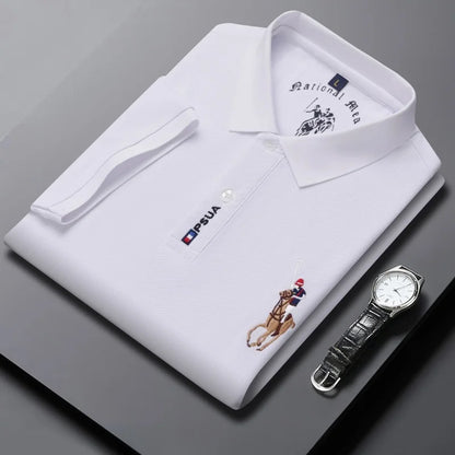 ROSSI ROMA | POLO DI LUSSO CON LOGO