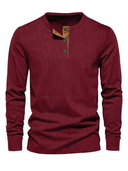 STEFANO | MAGLIA A MANICHE LUNGHE A RIGHE