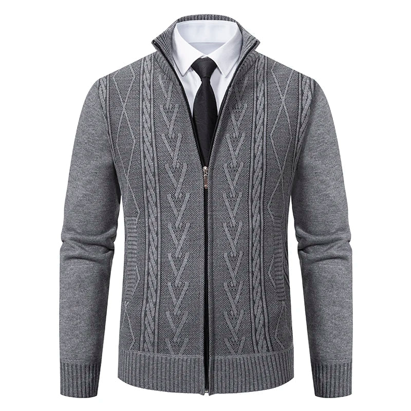ROSSI ROMA | GILET DA UOMO CON ZIP DI LUSSO