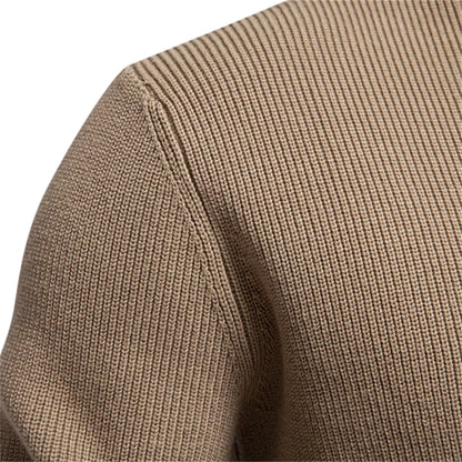 ROSSI ROMA™ | MAGLIONE DA UOMO CON DESIGN A BOTTONI