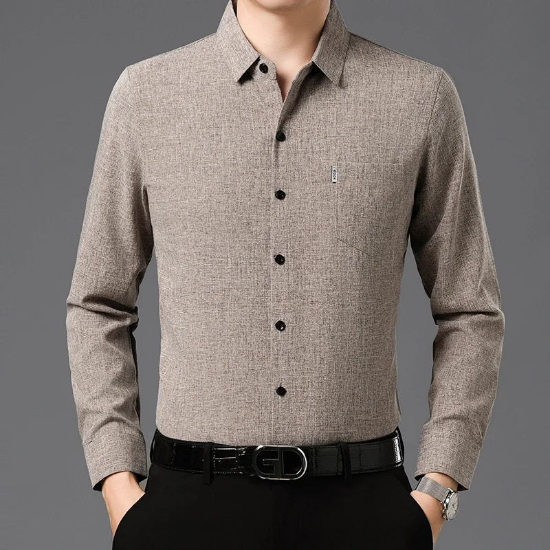 ROSSI ROMA | CAMICIA SOTTILE CON TESSUTO MORBIDO