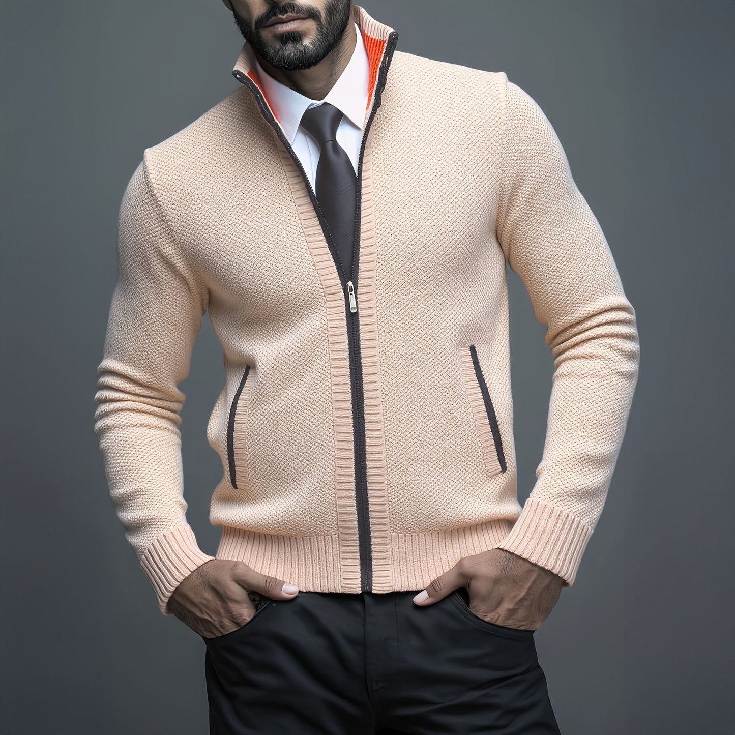 ROSSI ROMA | GILET DA UOMO DI LUSSO CON CHIUSURA A ZIP