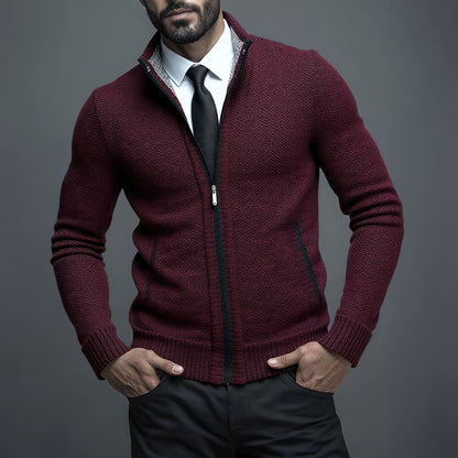 ROSSI ROMA | GILET DA UOMO DI LUSSO CON CHIUSURA A ZIP
