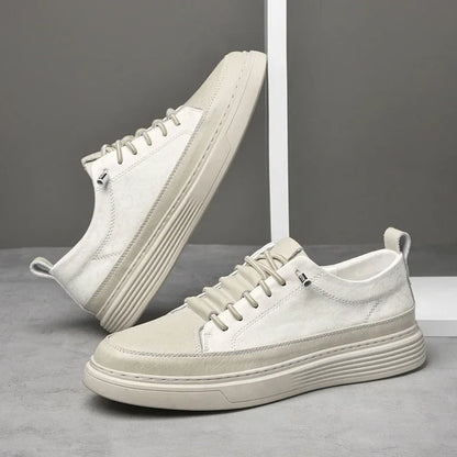 GIULIANO | SCARPE DA GINNASTICA IN PELLE ITALIANA