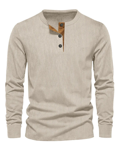 STEFANO | MAGLIA A MANICHE LUNGHE A RIGHE