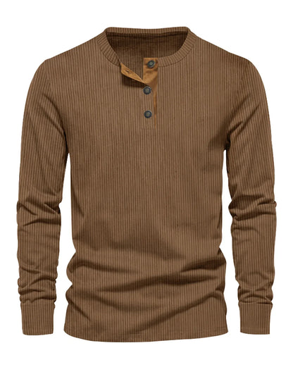 STEFANO | MAGLIA A MANICHE LUNGHE A RIGHE