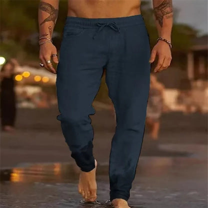 PANTALONI IN LINO EXTRA-VELOCE