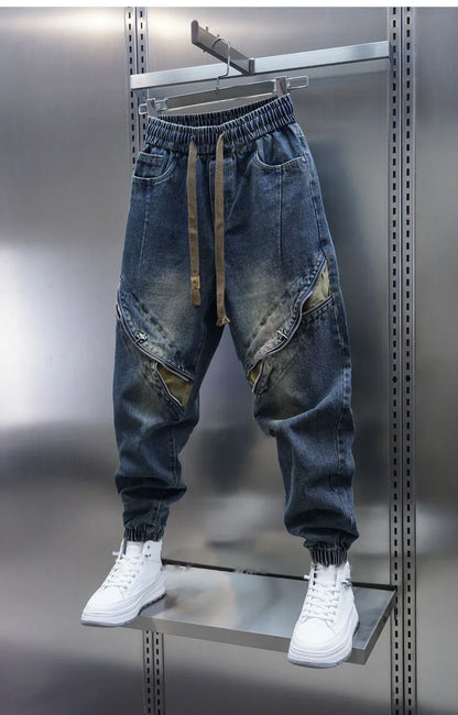 ROSSI ROMA™ | PANTALONI LARGHI IN DENIM