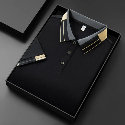 ROSSI ROMA™ | POLO CON FINITURE A CONTRASTO