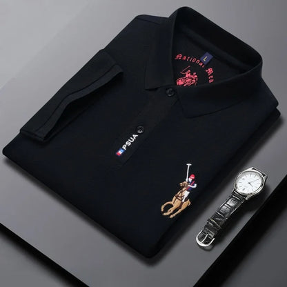 ROSSI ROMA | POLO DI LUSSO CON LOGO