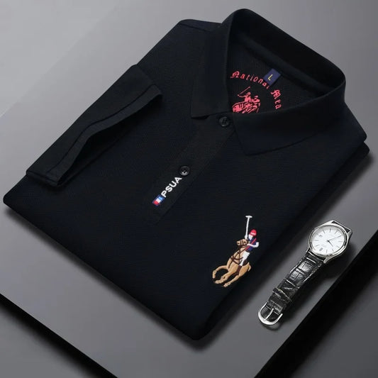 ROSSI ROMA | POLO DI LUSSO CON LOGO
