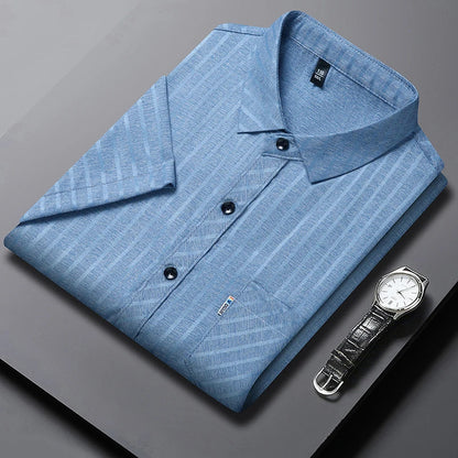 ROSSI ROMA | POLO BUSINESS CON DETTAGLIO A RIGHE