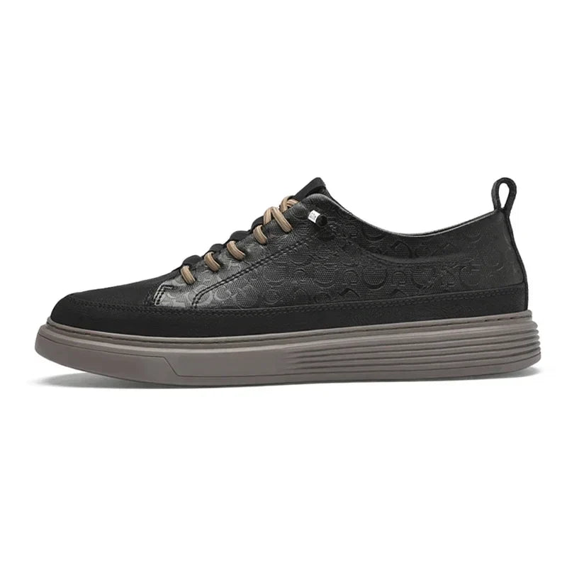 GIULIANO | SCARPE DA GINNASTICA IN PELLE ITALIANA