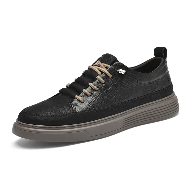 GIULIANO | SCARPE DA GINNASTICA IN PELLE ITALIANA