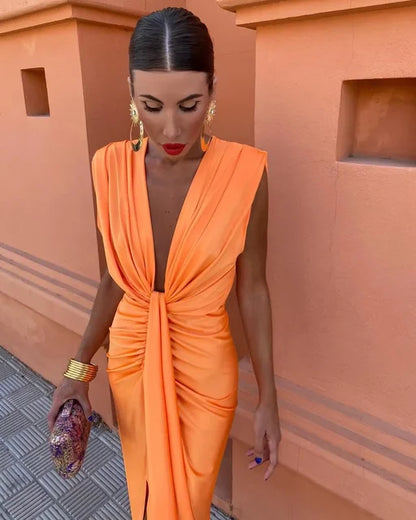 Moriah™ | Elegante Abito Pieghettato