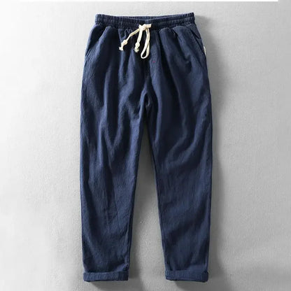 EUSEBIO | PANTALONE DA UOMO IN LINO
