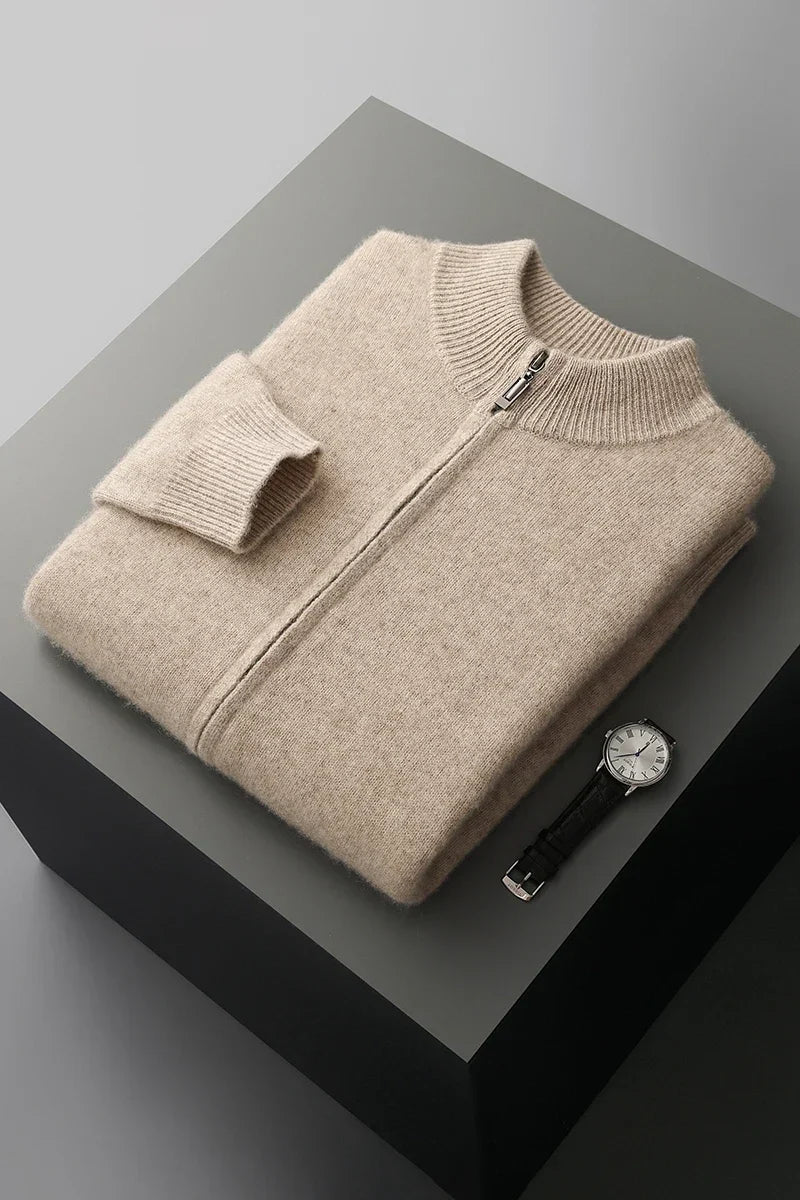 ROSSI ROMA | GILET DI LUSSO IN LANA DI CASHMERE PREMIUM