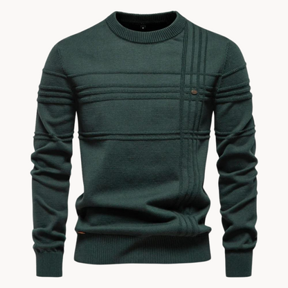 ROSSI ROMA™ | MAGLIA DA UOMO CON DISEGNO A QUADRI
