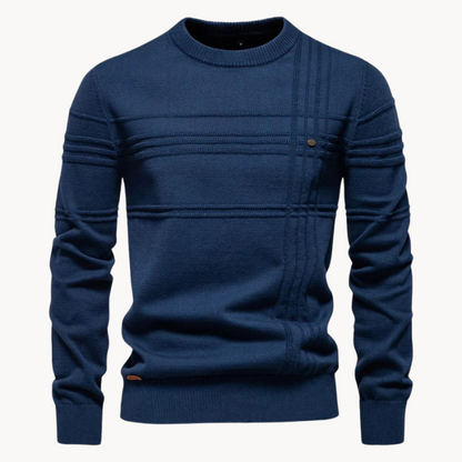 ROSSI ROMA™ | MAGLIA DA UOMO CON DISEGNO A QUADRI
