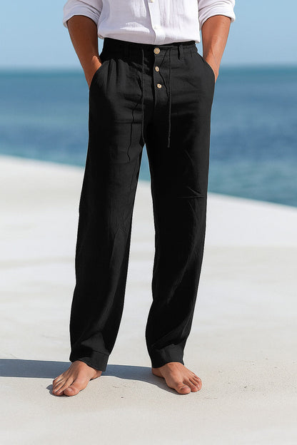 MATTEO | PANTALONE ESTIVO IN LINO LEGGERO