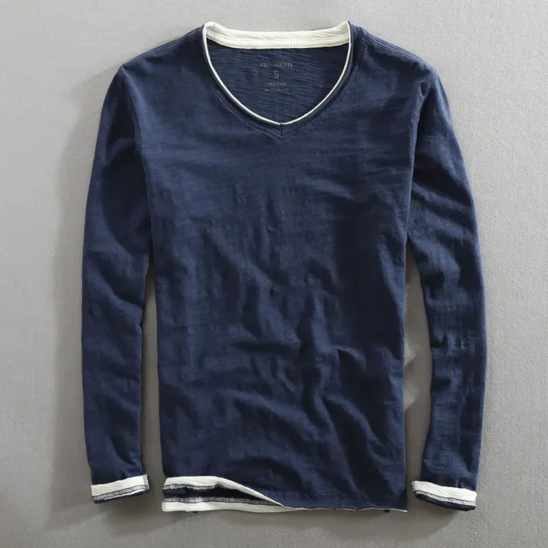 ROSSI ROMA™ | CAMICIA A MANICHE LUNGHE IN COTONE