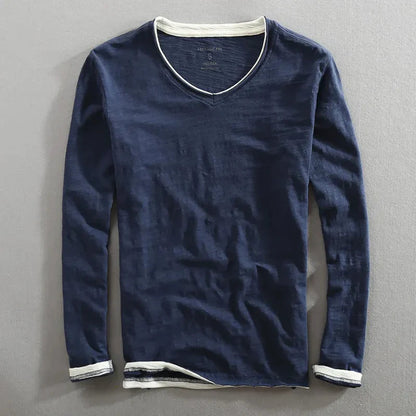 ROSSI ROMA™ | CAMICIA A MANICHE LUNGHE IN COTONE