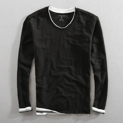 ROSSI ROMA™ | CAMICIA A MANICHE LUNGHE IN COTONE