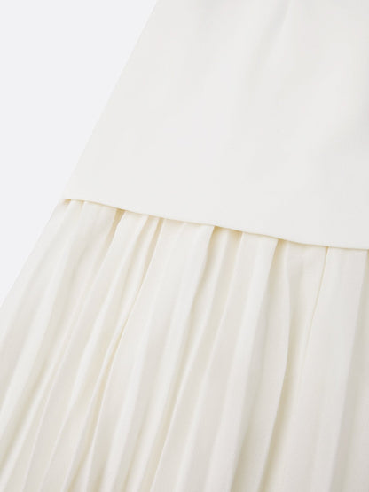 ELVIRA™ | Vestito lungo plissettato di design