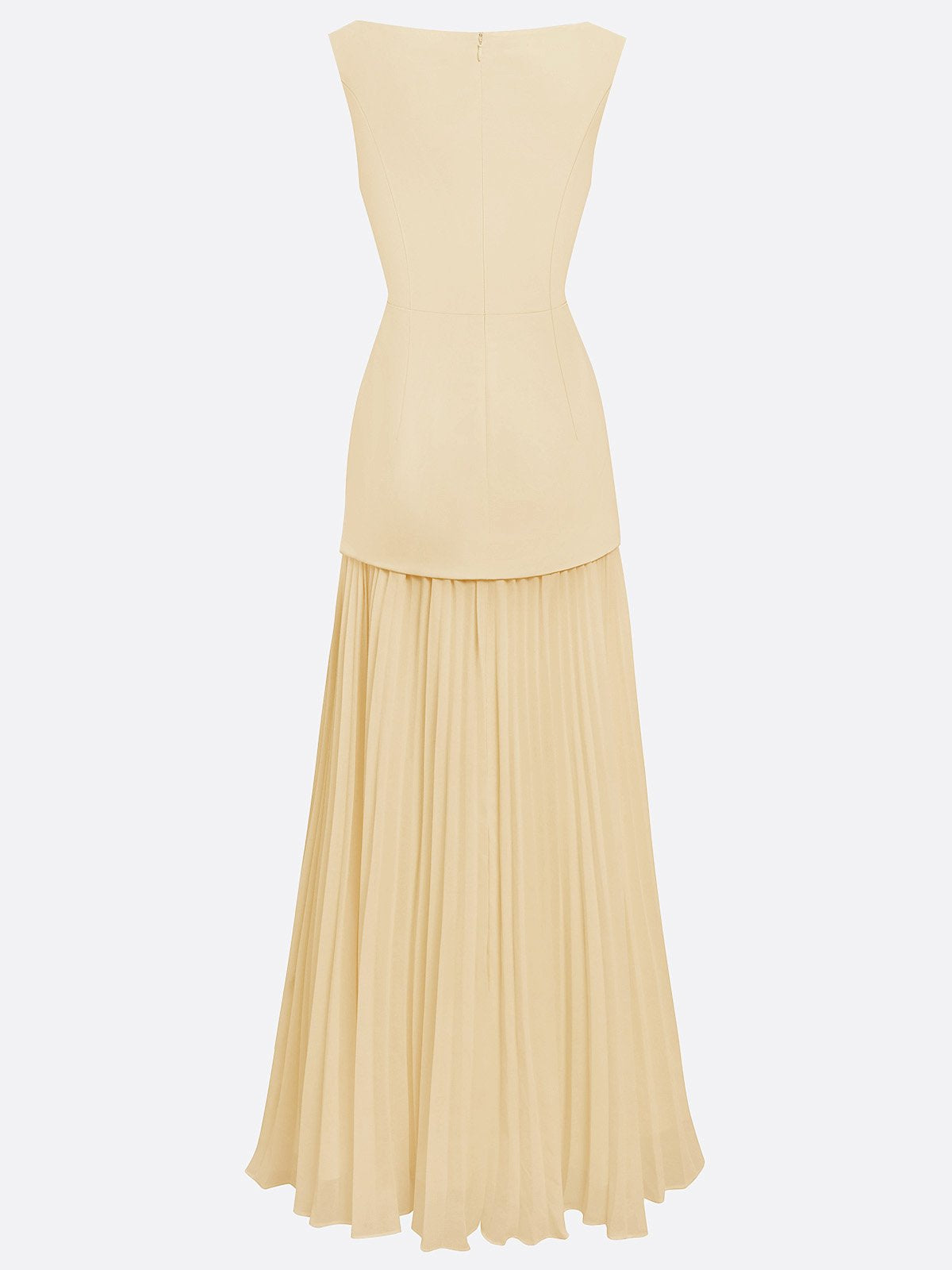 ELVIRA™ | Vestito lungo plissettato di design