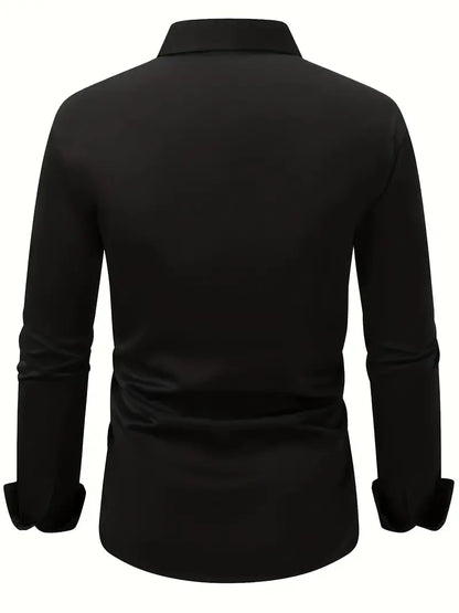 ROSSI ROMA™ | CAMICIA TRASPIRANTE A MANICHE LUNGHE
