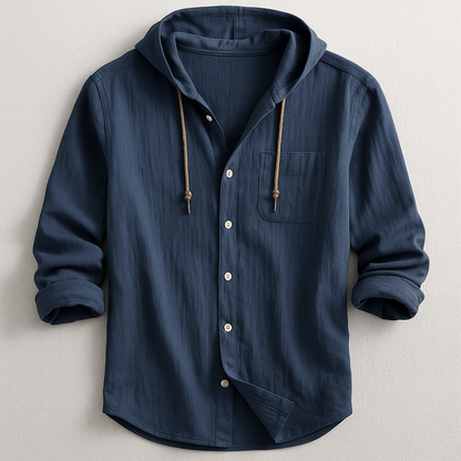 ROSSI ROMA™ | CAMICIA DI LUSSO CON CAPPUCCIO
