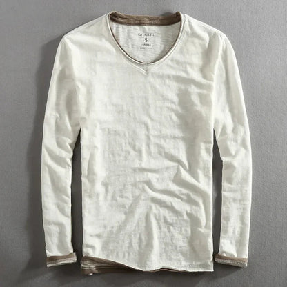 ROSSI ROMA™ | CAMICIA A MANICHE LUNGHE IN COTONE