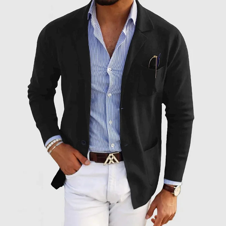 ROSSI ROMA | LUSSUOSO BLAZER DA UOMO IN MORBIDO MATERIALE