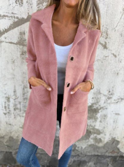 Clara™ – Cappotto in Maglia Elegante