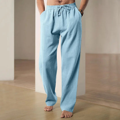 ROSSI ROMA | PANTALONI IN LINO IBIZA