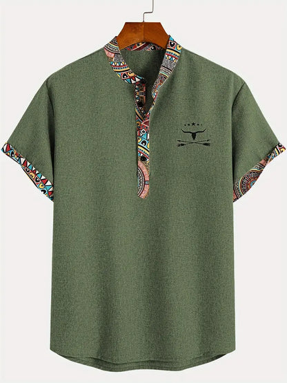 SALVATORE | CAMICIA ELEGANTE A MANICHE CORTE