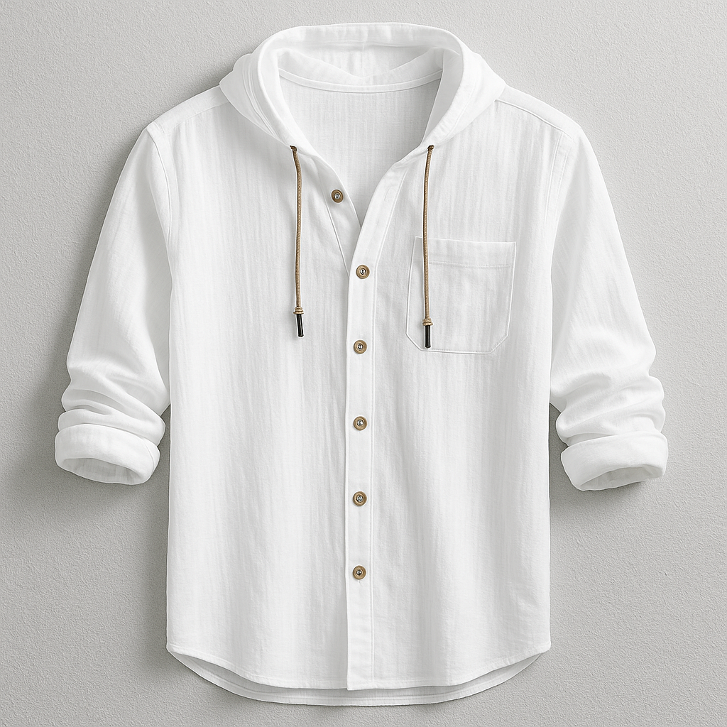 ROSSI ROMA™ | CAMICIA DI LUSSO CON CAPPUCCIO