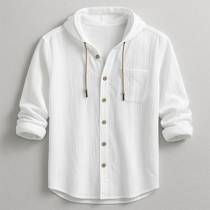 ROSSI ROMA™ | CAMICIA DI LUSSO CON CAPPUCCIO
