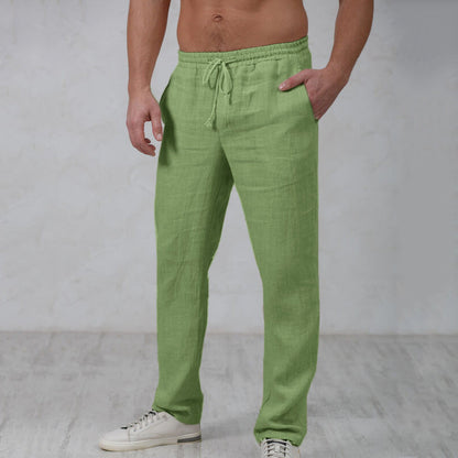 GIORGIO | PANTALONE DI LINO LEGGERO DA UOMO