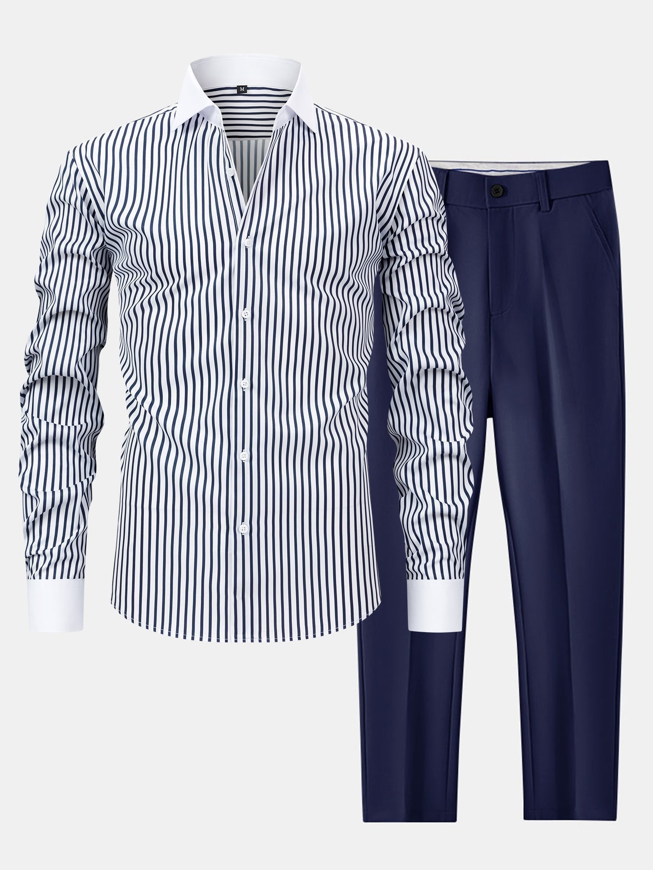CAMICIA WINCHESTER A RIGHE & PANTALONI SLIM FIT