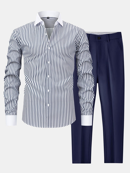 CAMICIA WINCHESTER A RIGHE & PANTALONI SLIM FIT