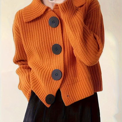 Chiara™ – Cardigan a maglia con maxi bottoni